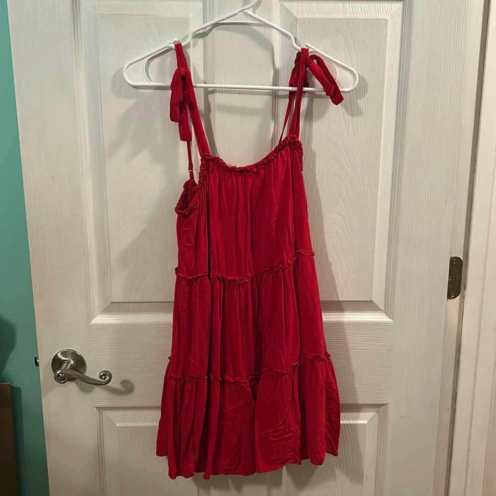 Red dress